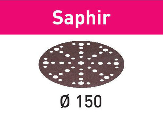 Picture of Abrasive sheet Saphir STF-D150/48 P80 SA/25