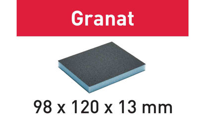 Picture of Abrasive sponge Granat 98x120x13 800 GR/6